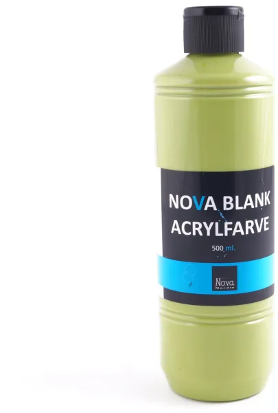 Nova akrylmaling blank 500 ml. Lysgrøn